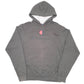 Mens Grey Champion Spellout Hoodie Jumper