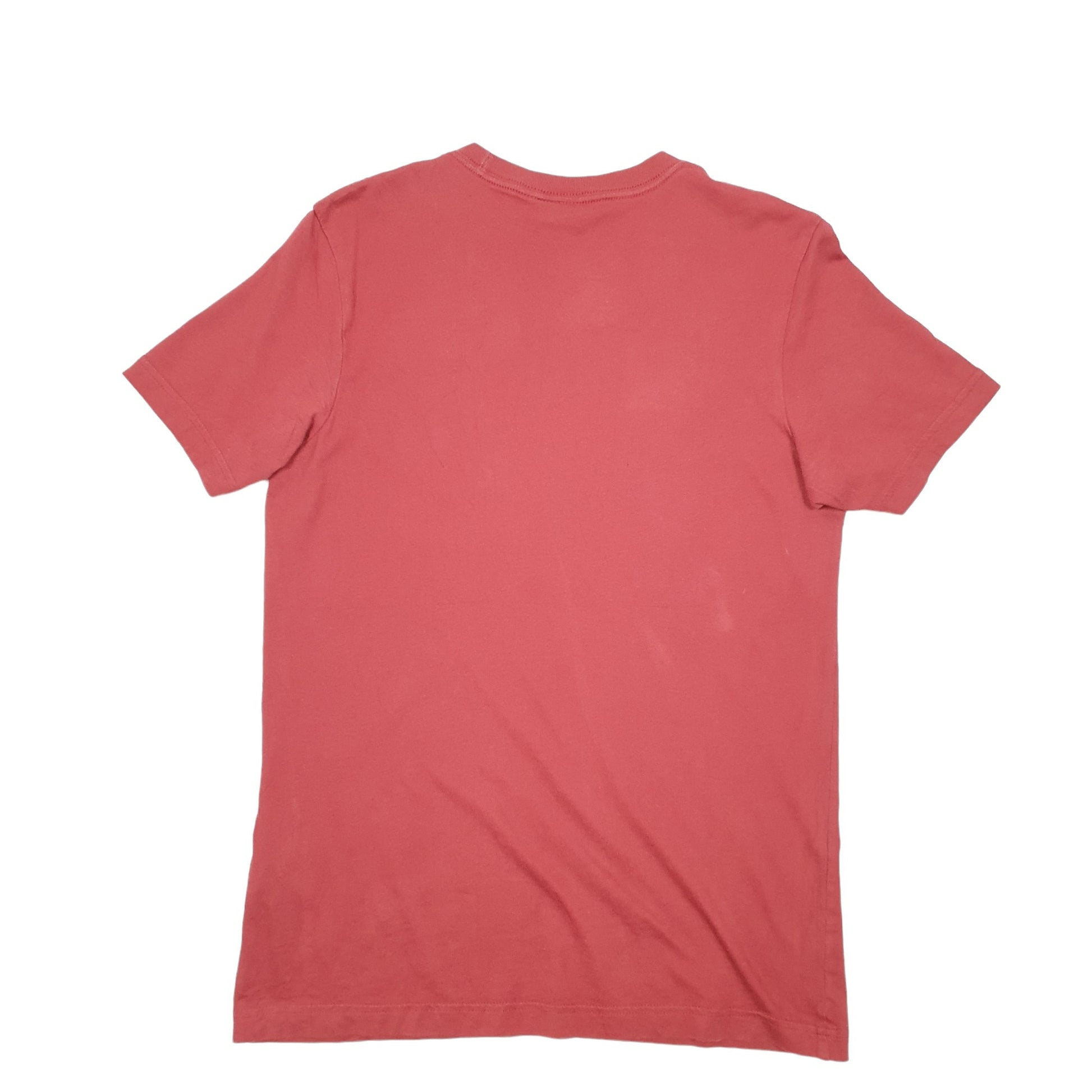 Adidas Short Sleeve T Shirt Burgundy