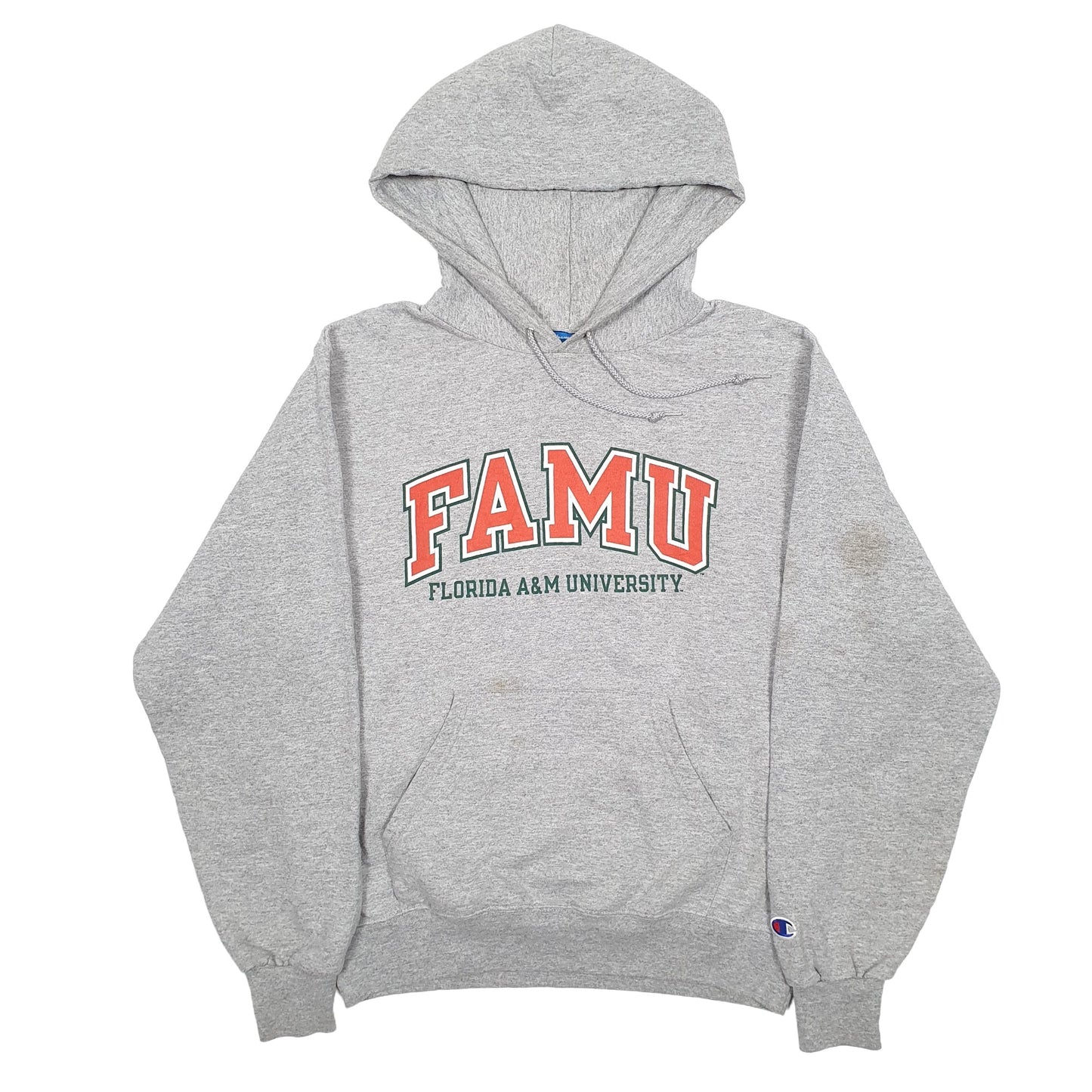 Mens Grey Champion FAMU Florida University Hoodie Jumper