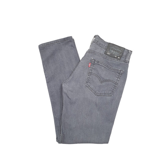Levis 511 Slim Fit Jeans W32 L29 Grey