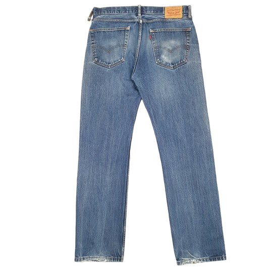 Mens Blue Levis  505 JeansW36 L34