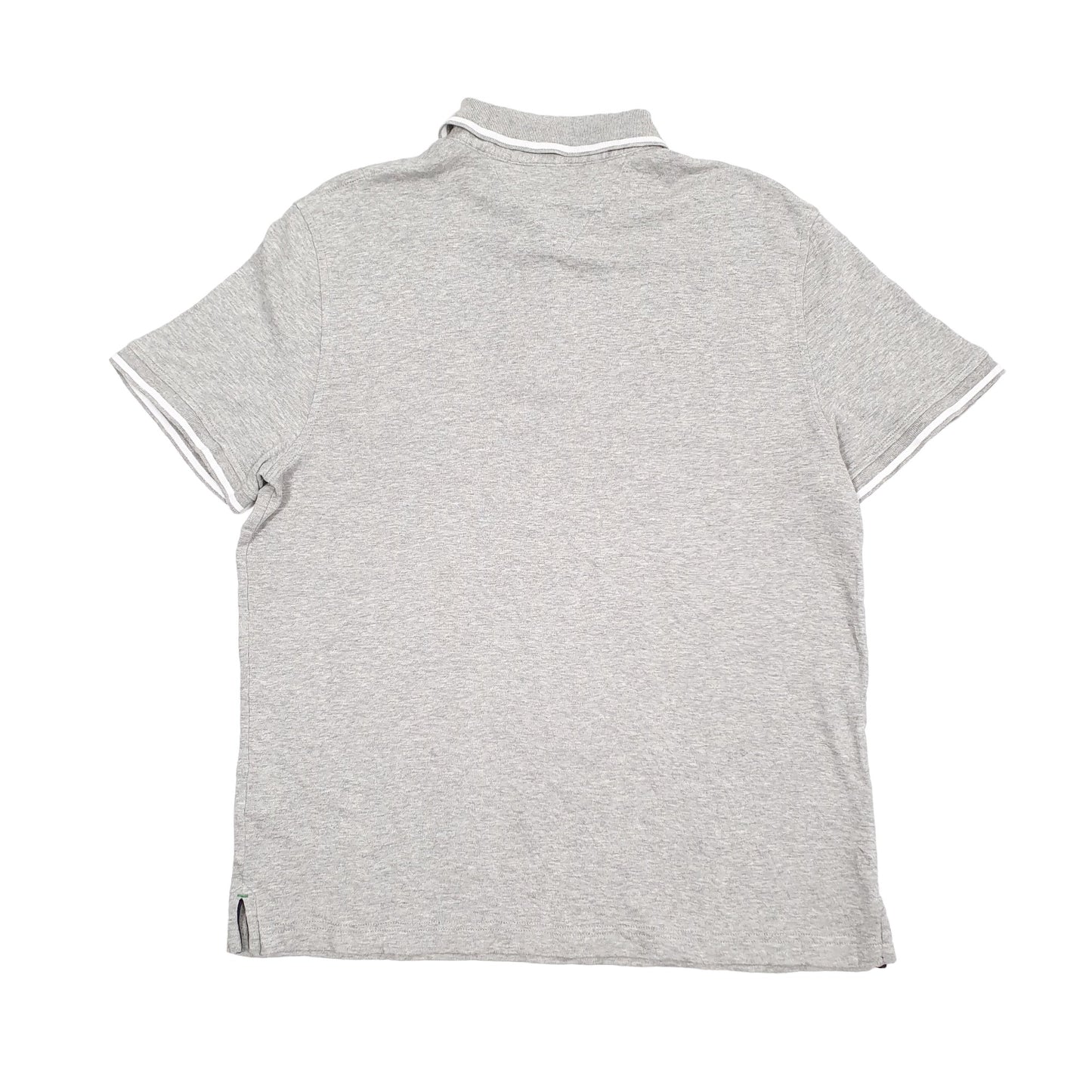 Mens Grey Tommy Hilfiger  Short Sleeve Polo Shirt