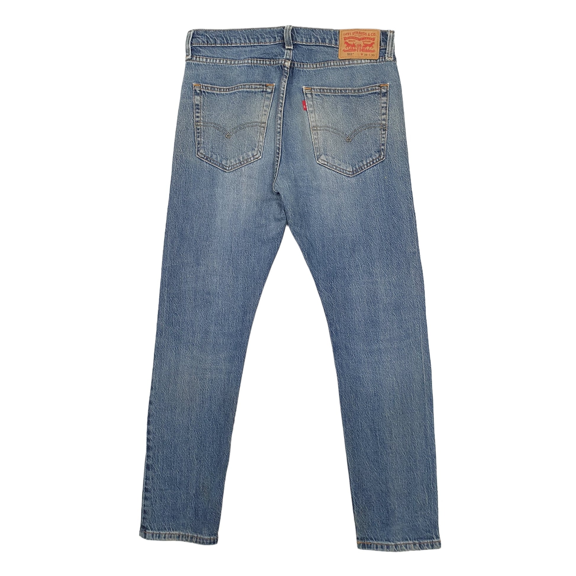 Mens Blue Levis  512 JeansW33 L30