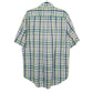 Tommy Hilfiger Short Sleeve Regular Fit Check Shirt Green