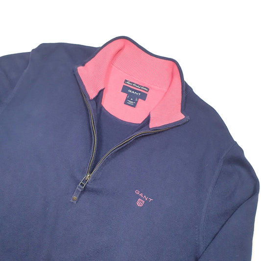 GANT Quarter Zip Navy