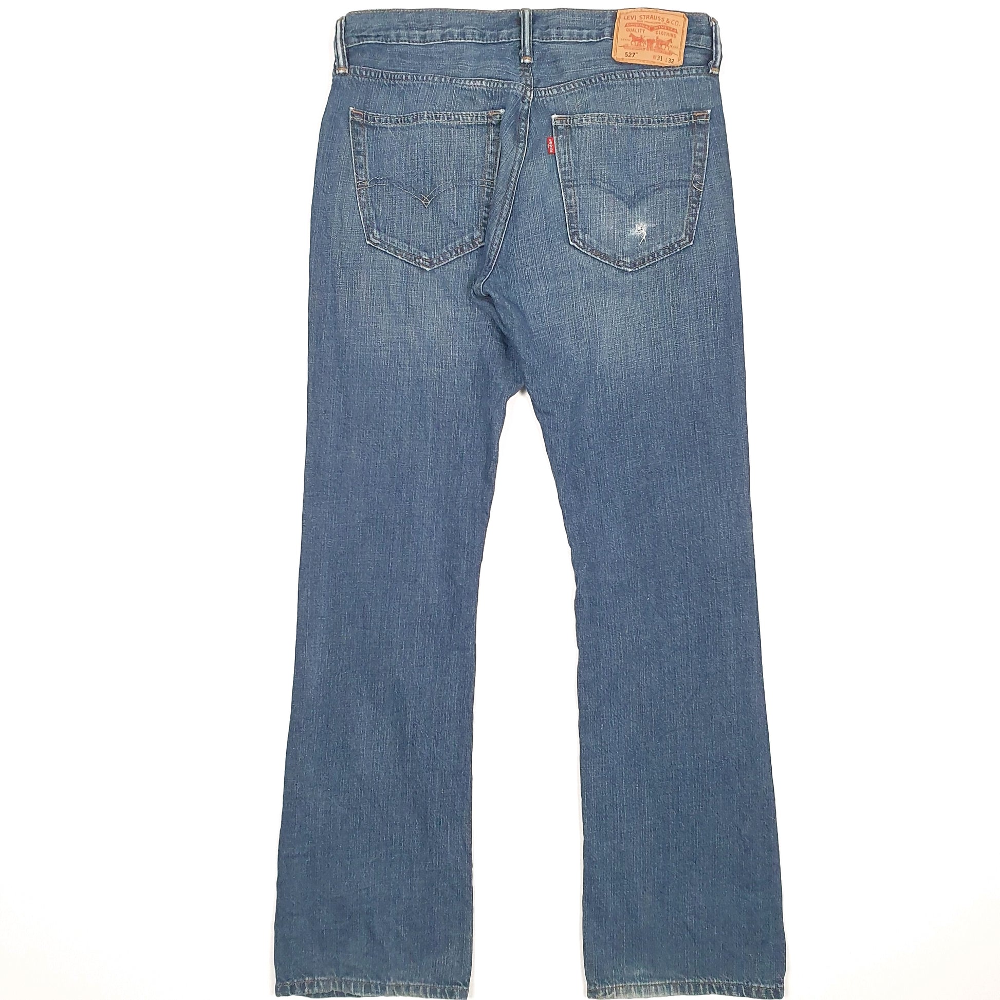 Levis 527 Bootcut Fit Jeans W32 L31 Blue