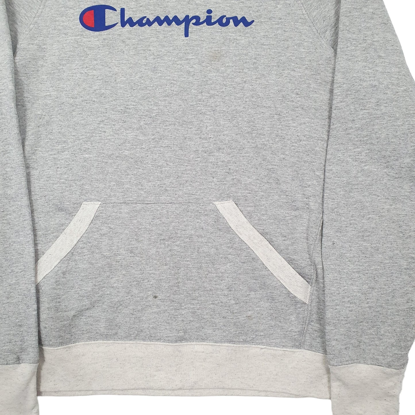 Womens Grey Champion  Hoodie Jumper