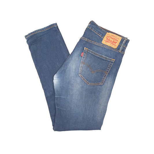 Mens Blue Levis Stretch 511 JeansW34 L32