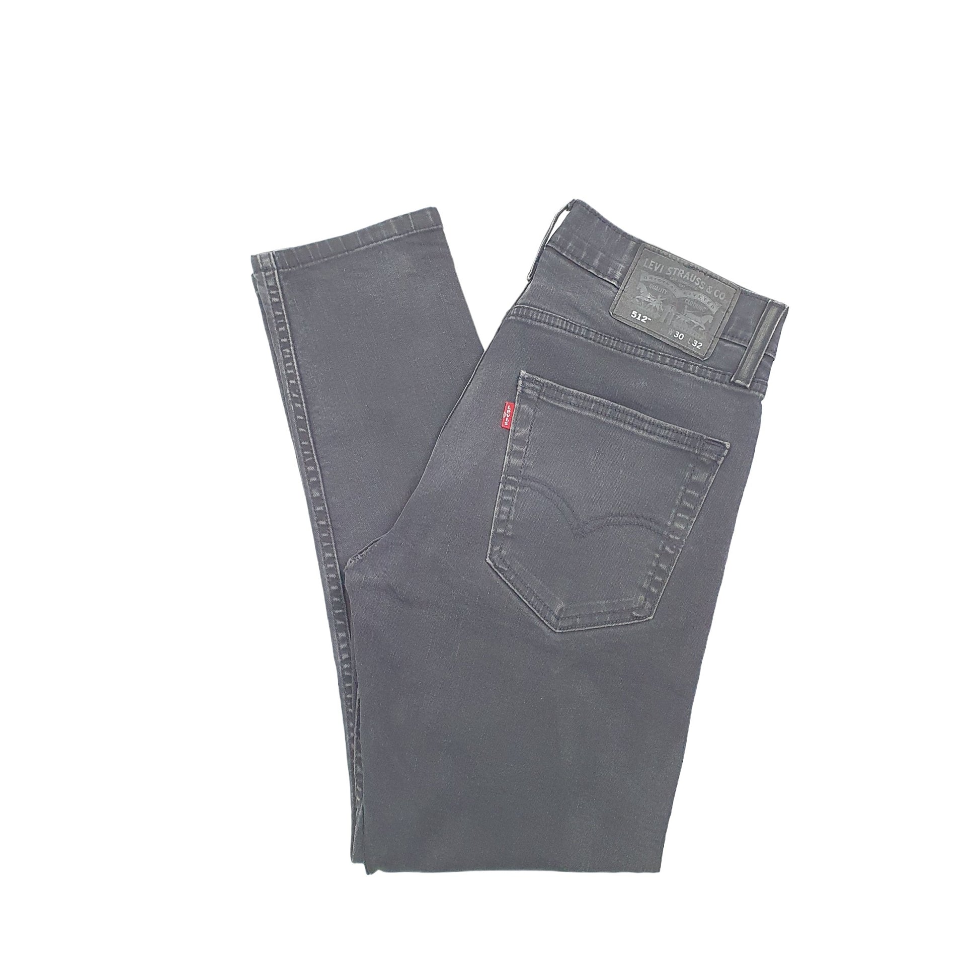 Levis 512 Slim Fit Jeans W30 L27 Black