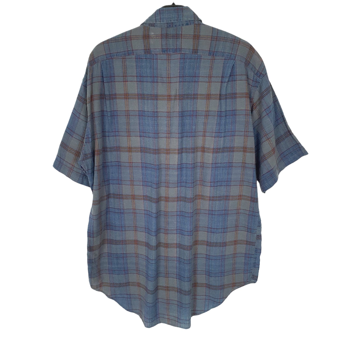 Ralph Lauren G.I Short Sleeve Regular Fit Check Shirt Blue