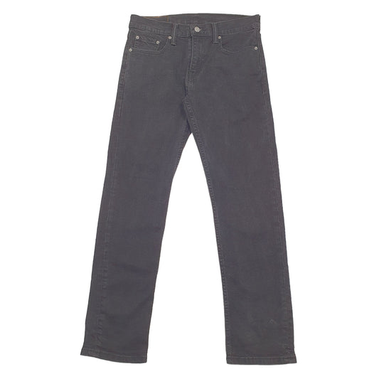 Levis 502 Regular Fit Jeans W29 L30 Black