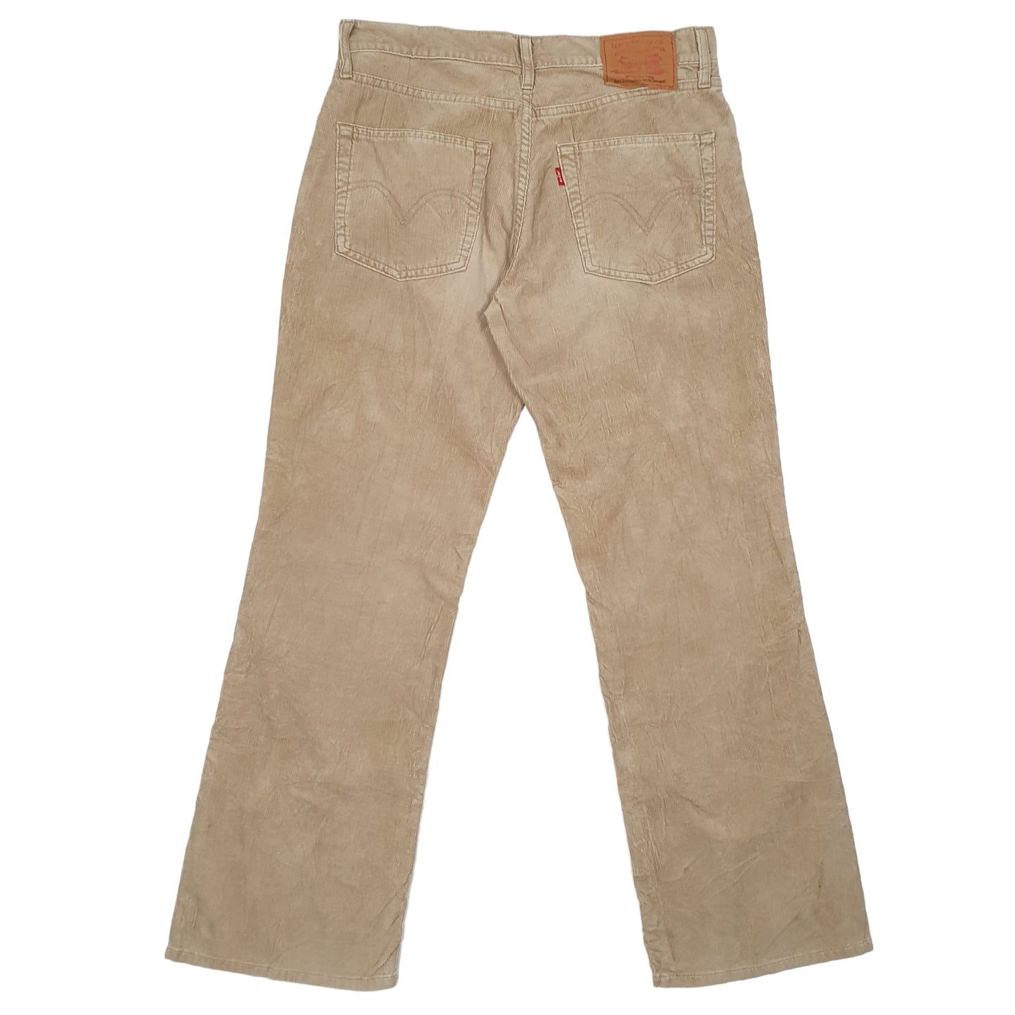 Mens Beige Levis  Corduroy Trousers