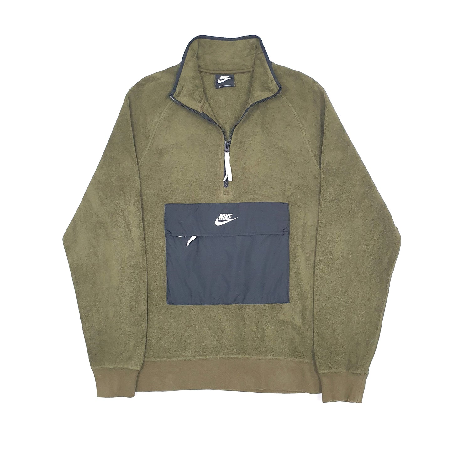 Nike Quarter Zip Fleece S Green