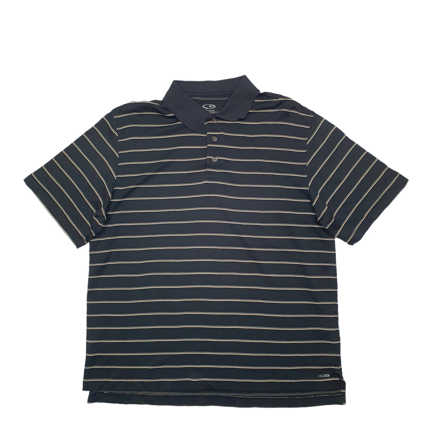 Champion Short Sleeve Polyester Polo Shirt Black