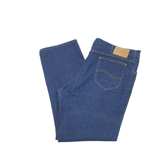 Lee Casual Regular Fit Jeans W42 L31 Blue