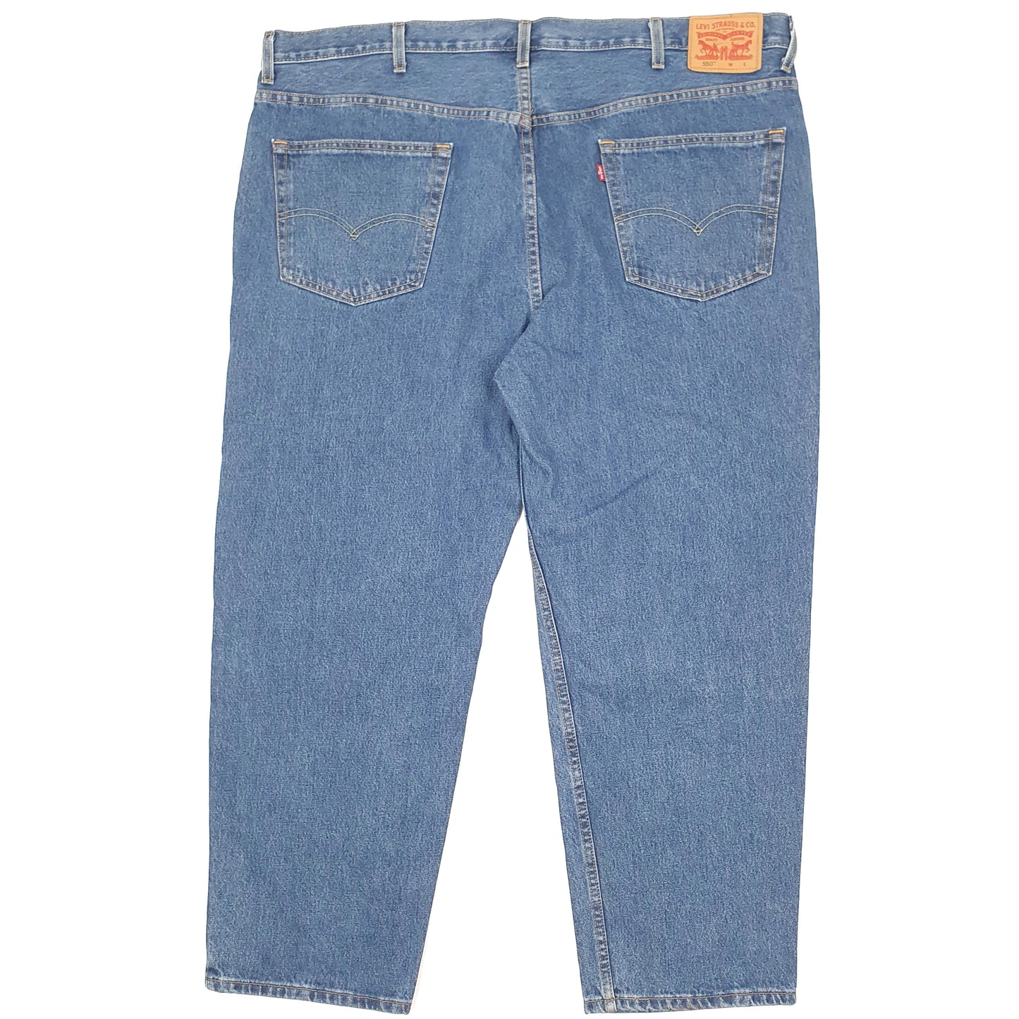 Levis 550 Relaxed Fit Jeans W48 L29 Blue