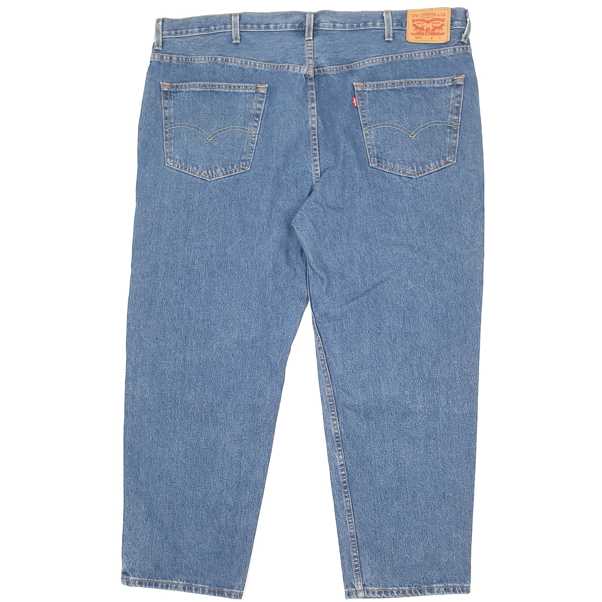 Levis 550 Relaxed Fit Jeans W48 L29 Blue