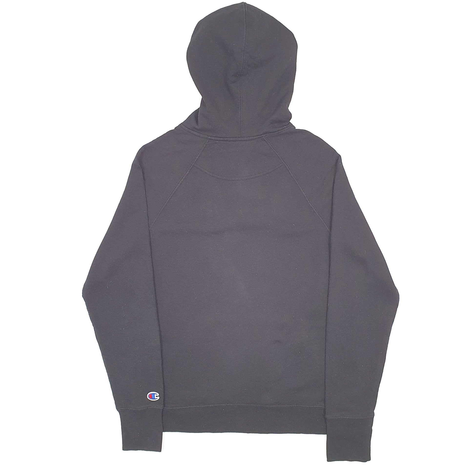 Champion Spellout Hoodie S Black