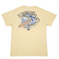Mens Yellow Columbia Sportswear Performance Fishing Gear PFG Short Sleeve T Shirt