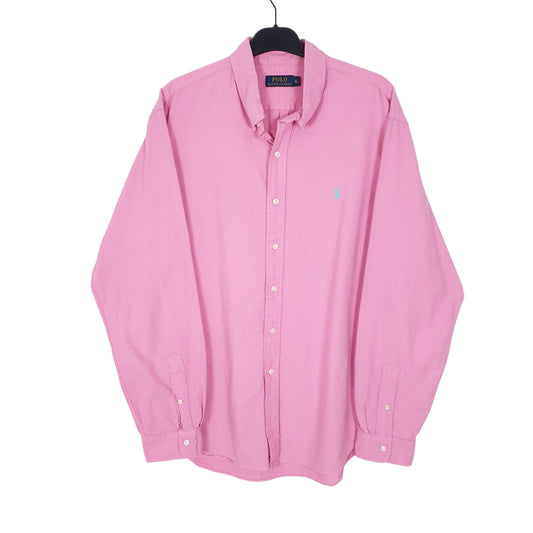 Ralph Lauren Long Sleeve Regular Fit Shirt Pink