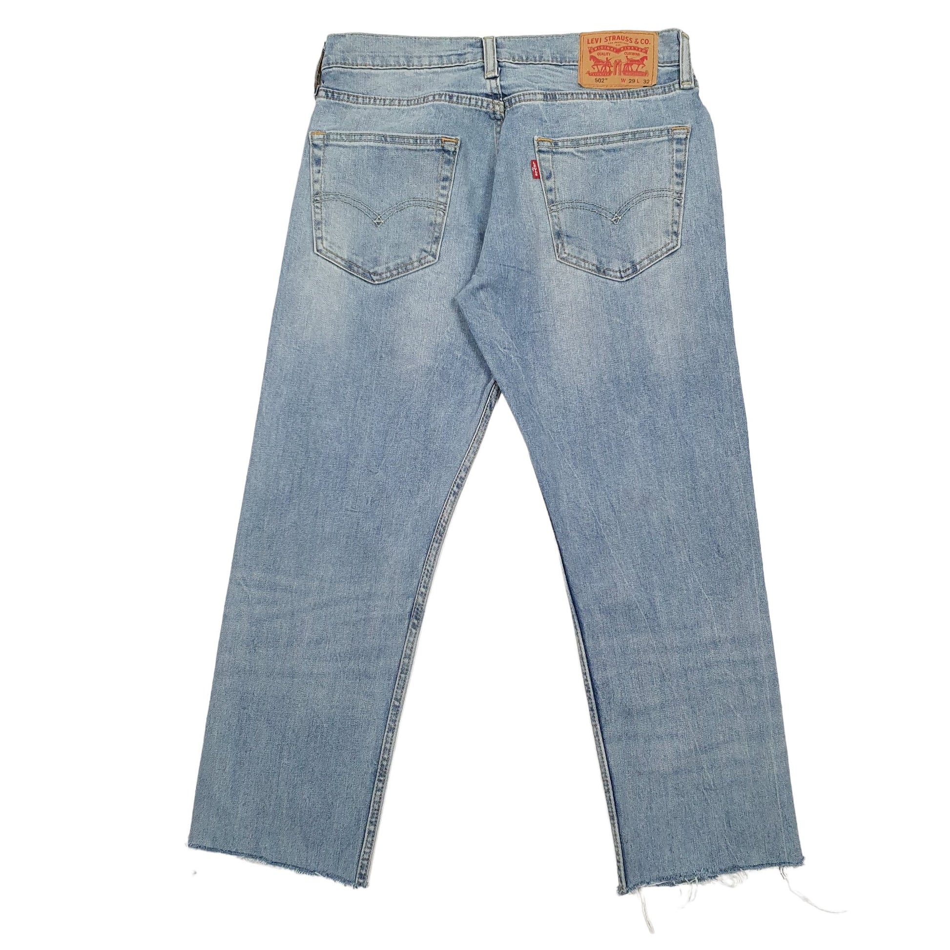 Levis 502 Regular Fit Jeans W29 L25 Blue