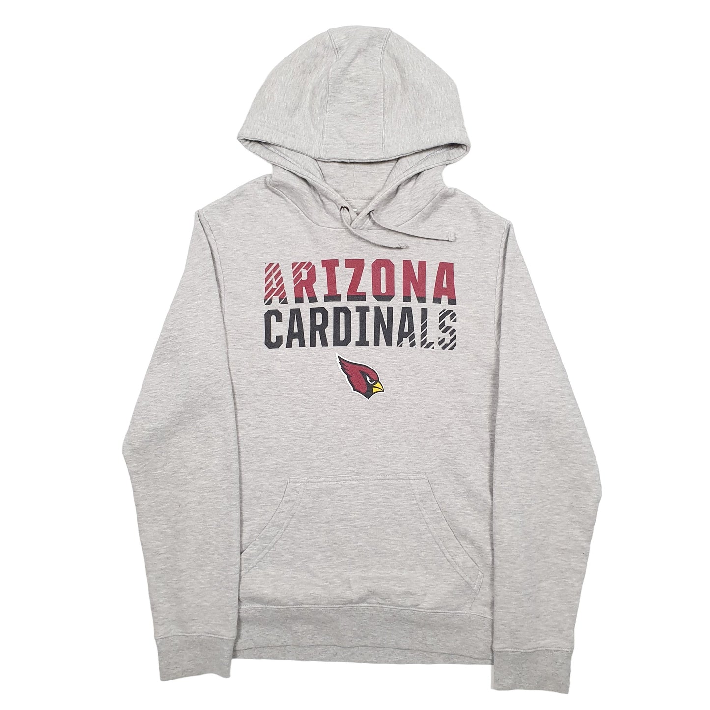 Mens Grey Fanatics Arizona Cardinals Hoodie Jumper