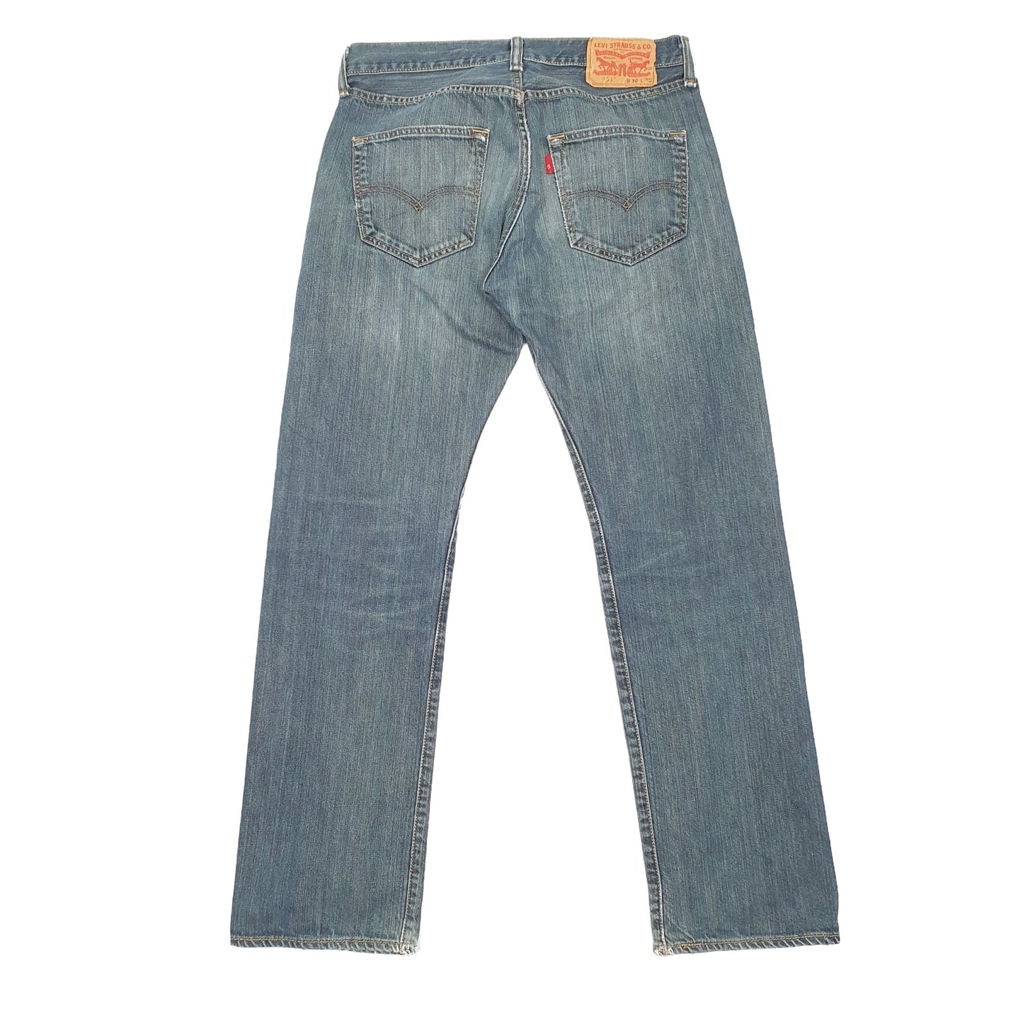 Levis 501 Regular Fit Jeans W30 L29 Blue