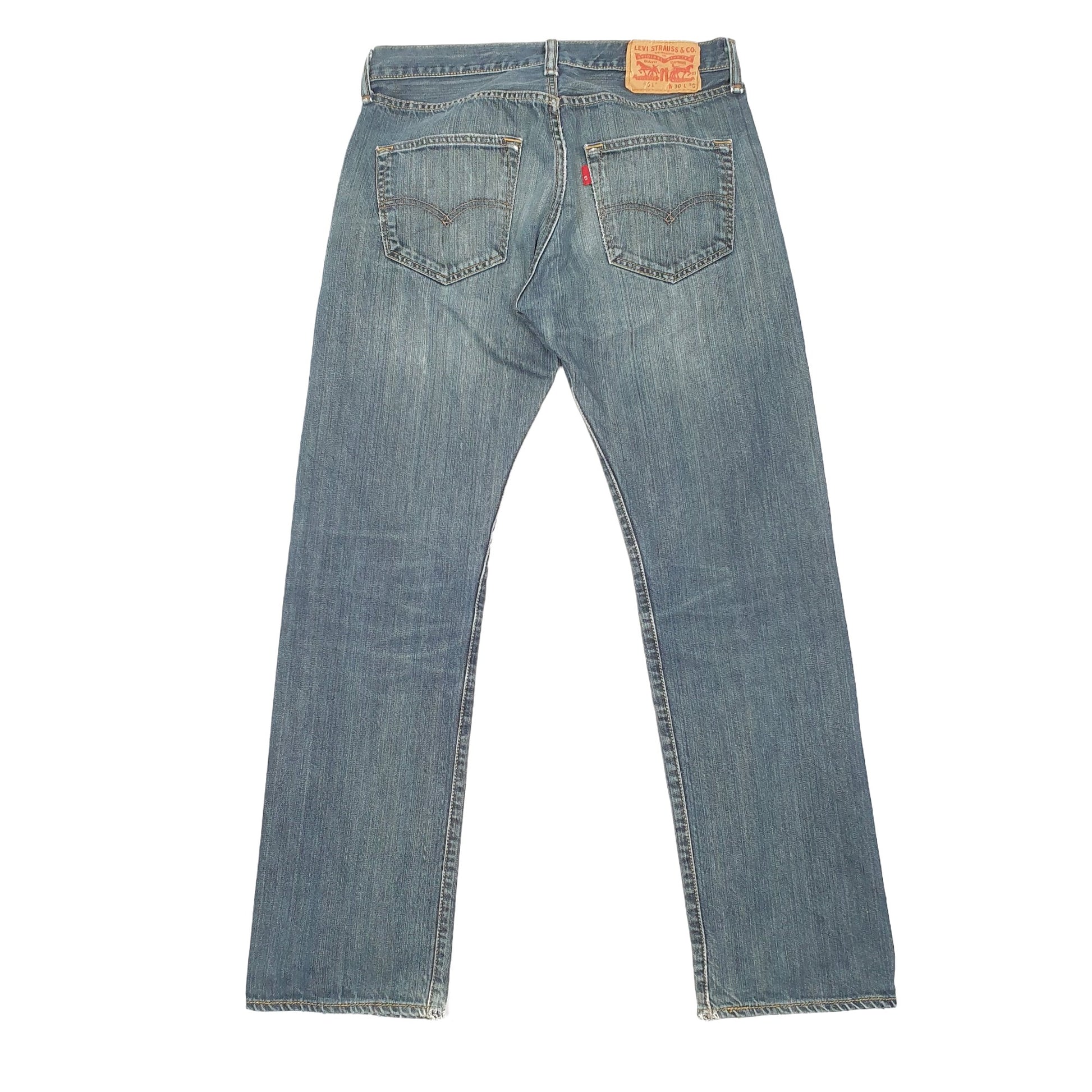 Levis 501 Regular Fit Jeans W30 L29 Blue
