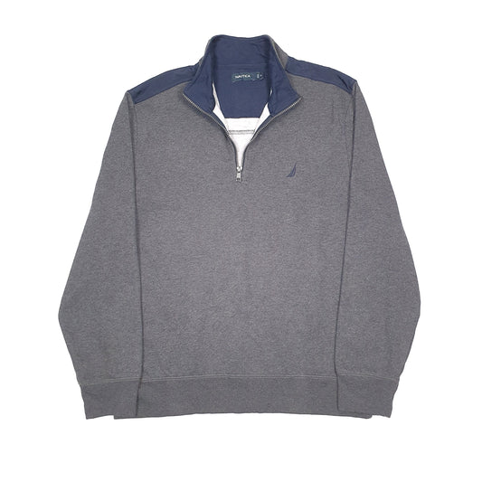 Nautica Quarter Zip XL Grey