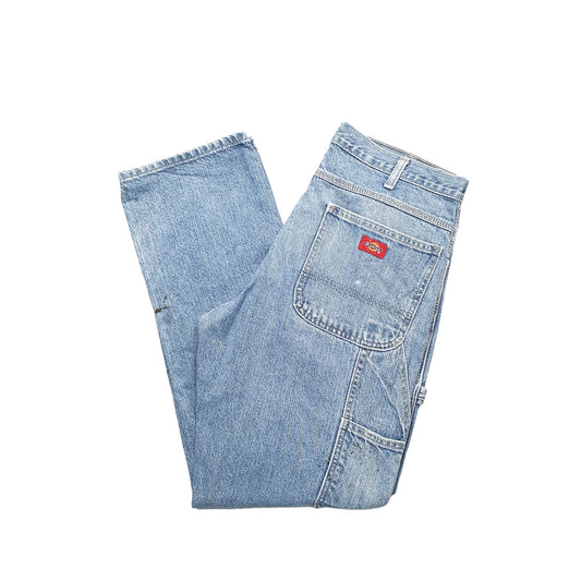 Dickies Casual Loose Fit Jeans W33 L32 Blue