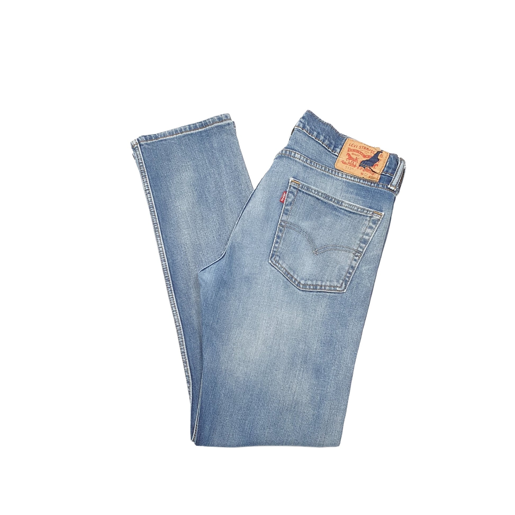 Levis 513 Slim Fit Jeans W32 L31 Blue
