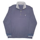 Mens Navy Nautica  Quarter Zip Jumper