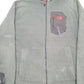 Mens Grey The North Face Sherpa Hoodie Full Zip Jumper