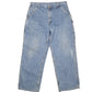 Carhartt Casual Loose Fit Carpenter Jeans W36 L29 Blue