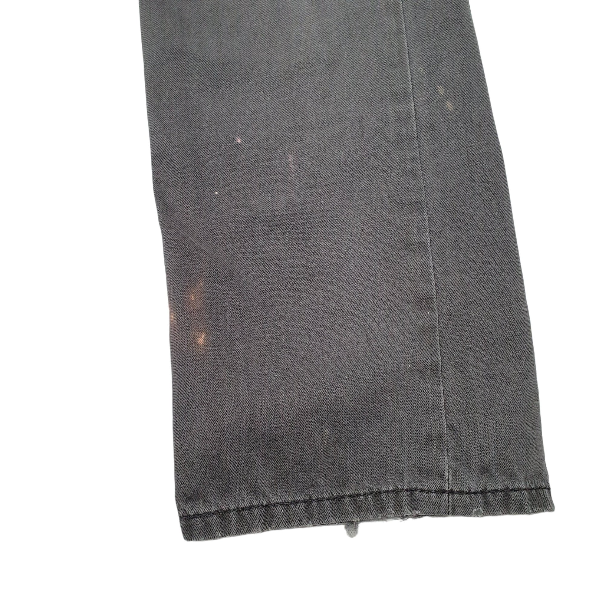 Levis 505 Regular Fit Jeans W33 L31 Grey