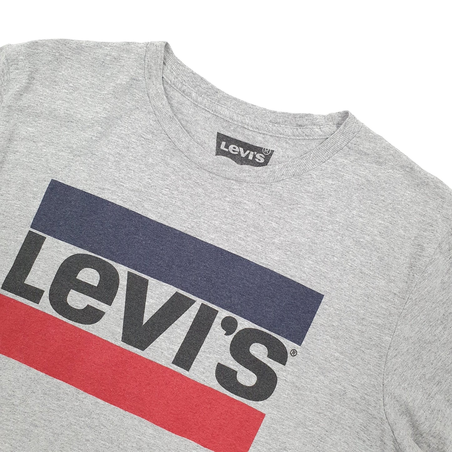 Levis Short Sleeve T Shirt Grey