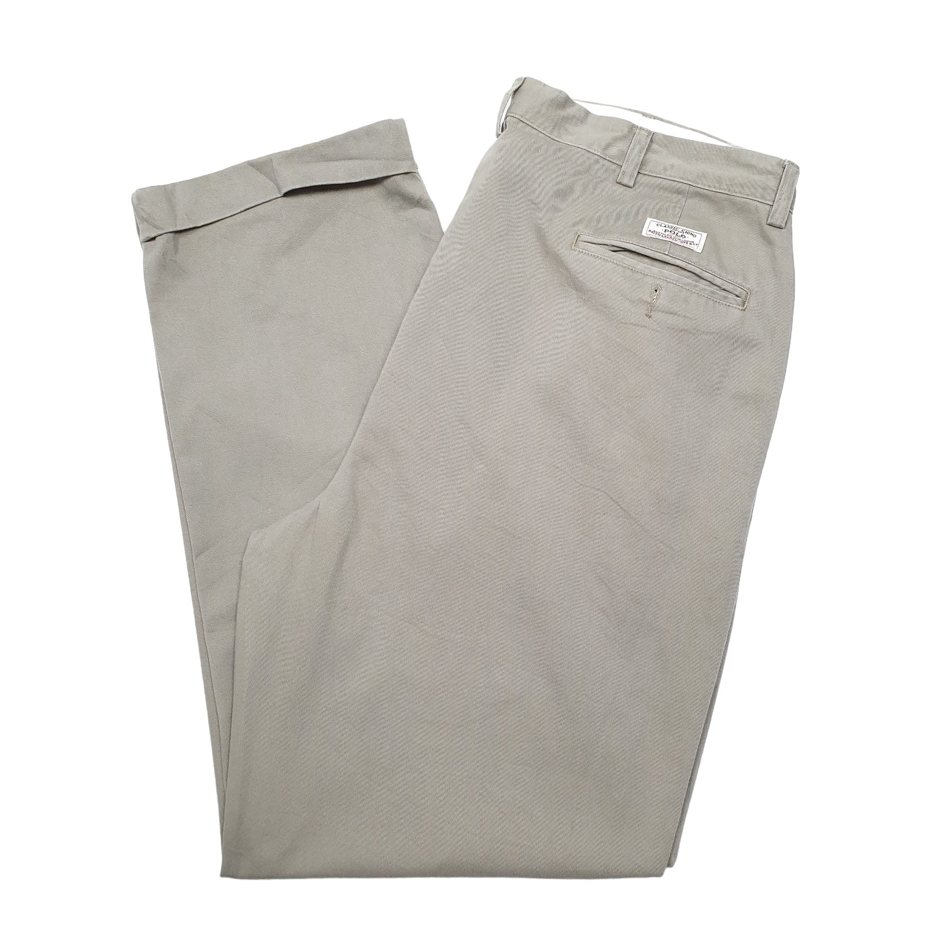 Mens Khaki Polo Ralph Lauren  Chino Trousers