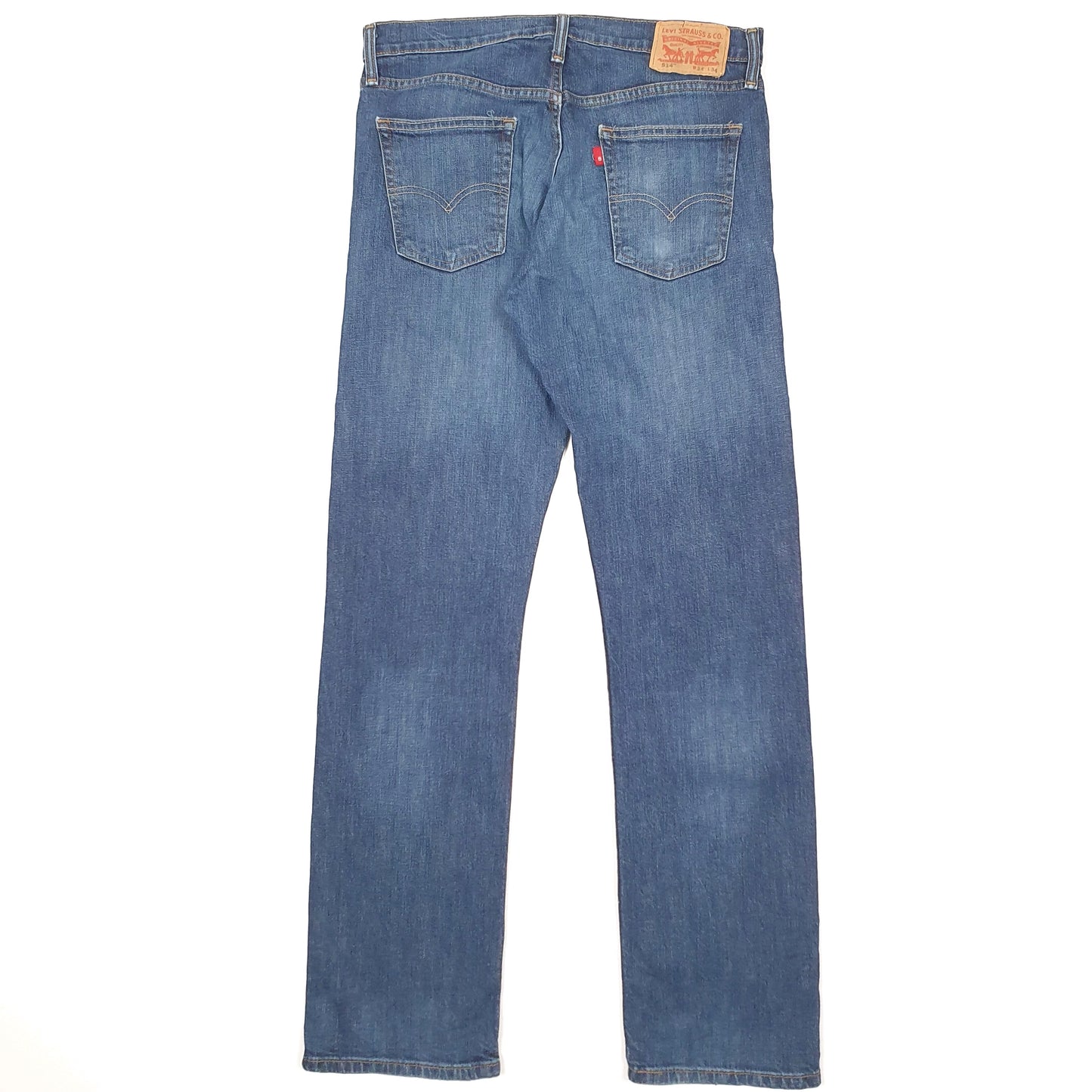 Levis 514 Straight Fit Jeans W34 L34 Blue