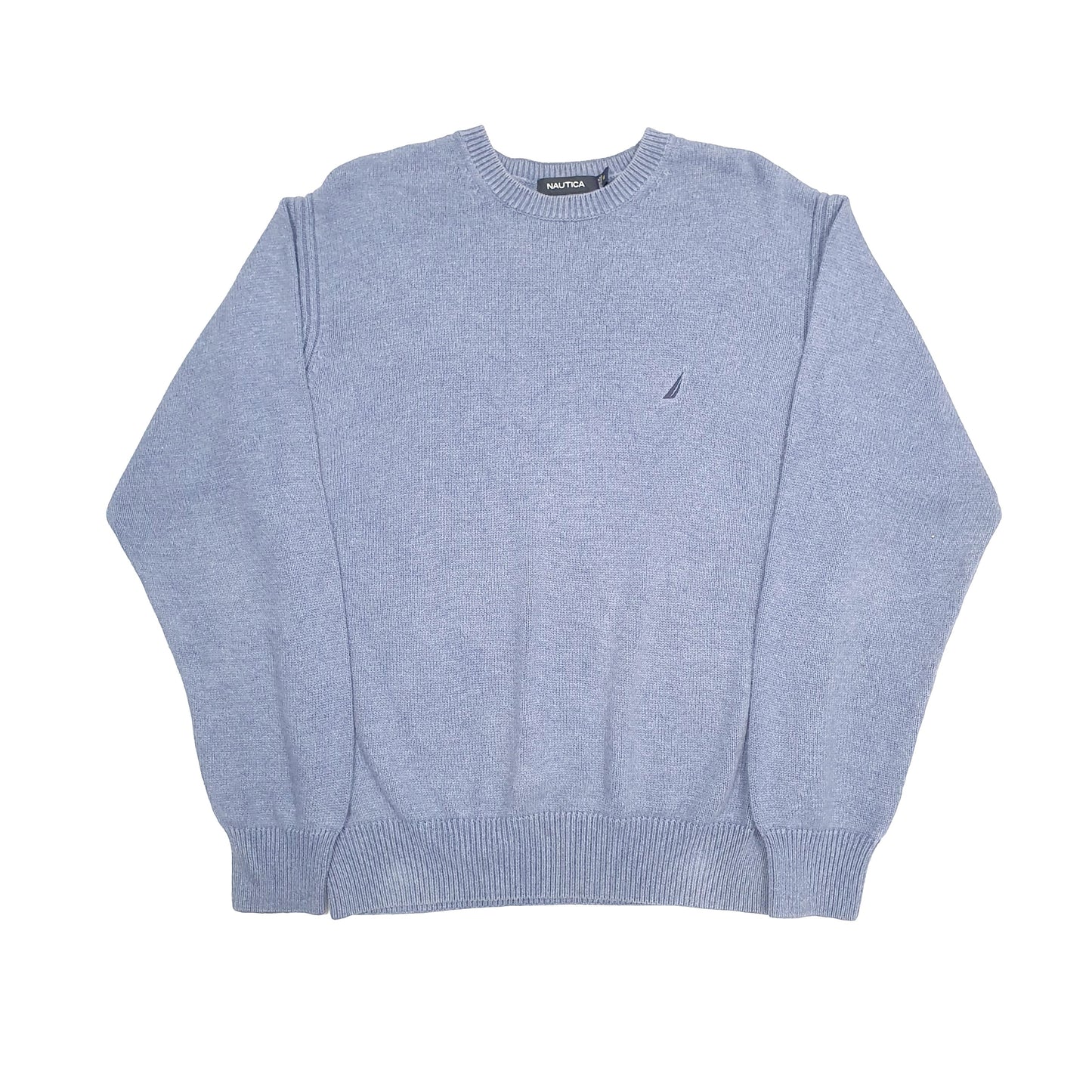 Nautica Knit Crewneck M Blue