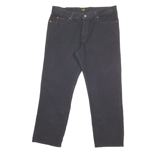 Lee Regular Straight Fit Jeans W40 L30 Black