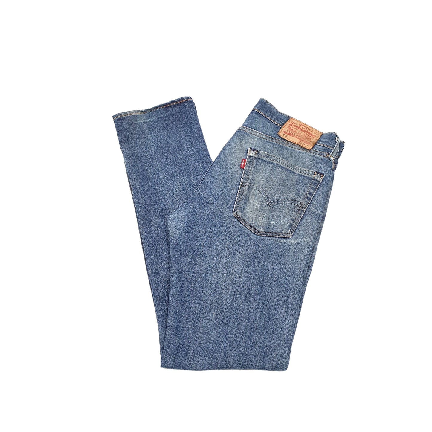 Levis 513 Slim Fit Jeans W32 L33 Blue