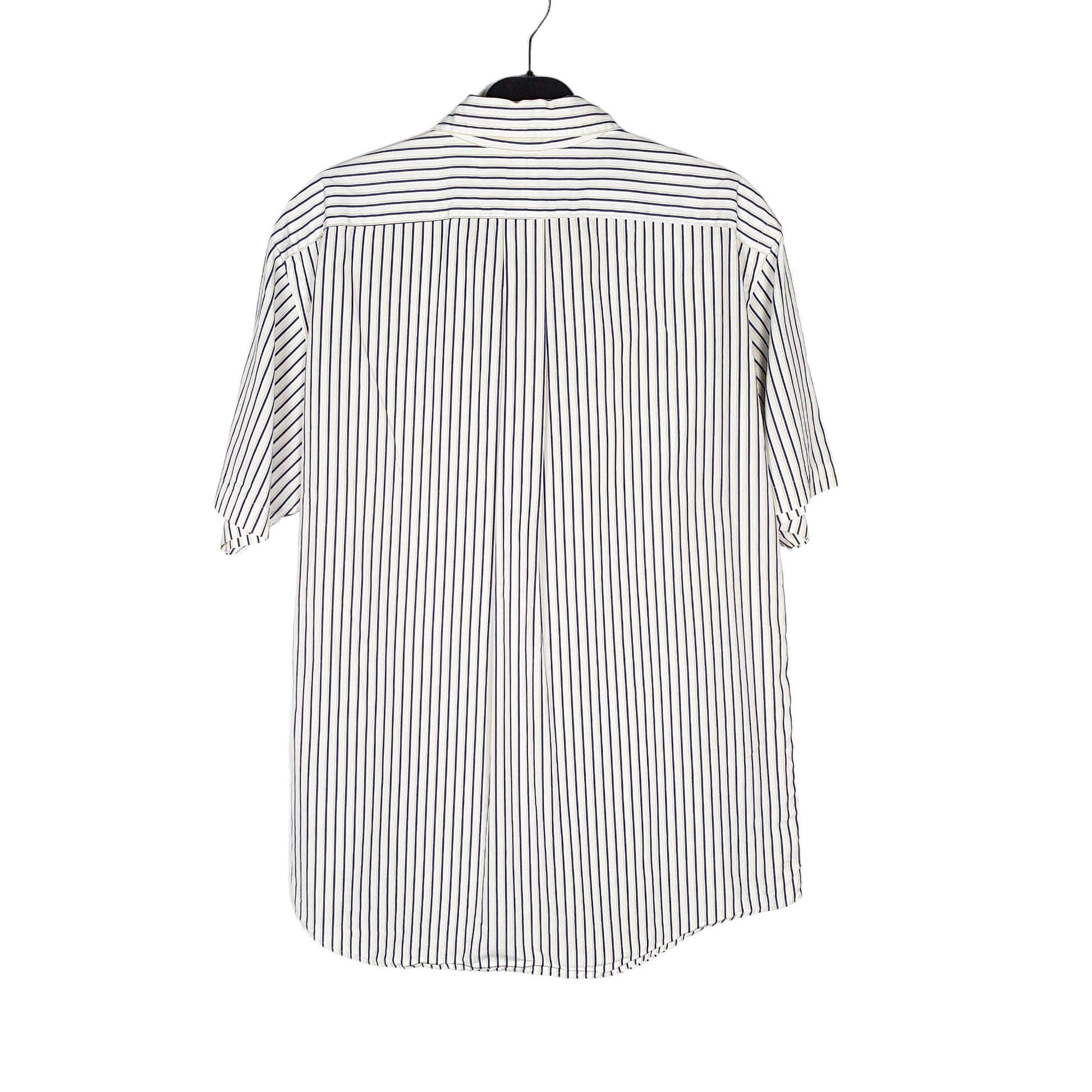 Polo Ralph Lauren Short Sleeve Custom Fit Striped Shirt White