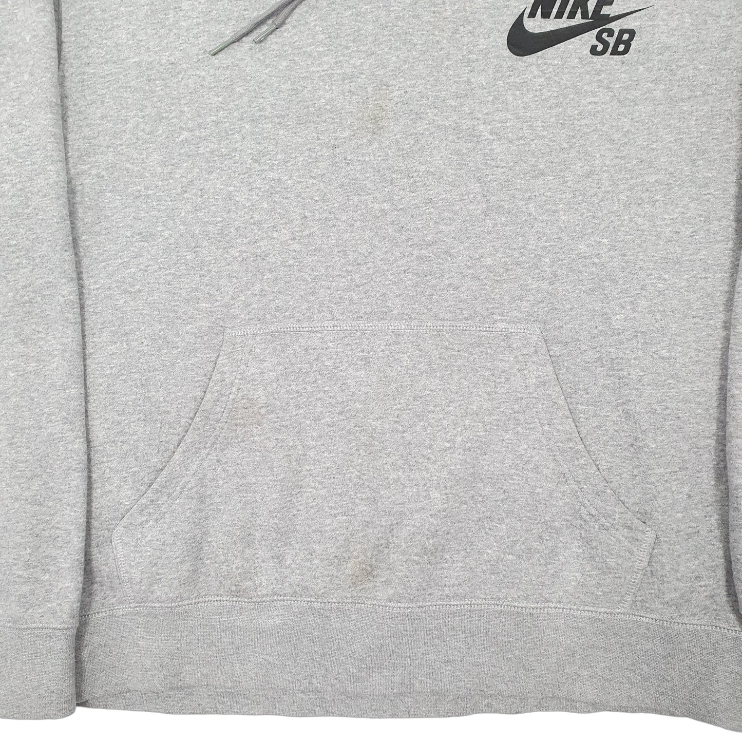 Mens Grey Nike SB Skateboarding Hoodie Jumper