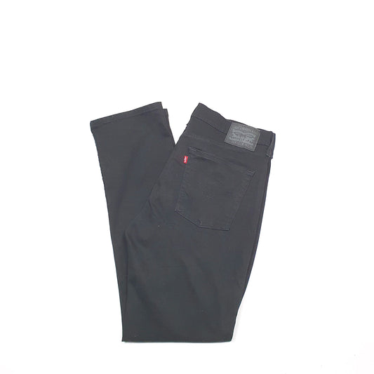 Levis 514 Straight Fit Jeans W36 L33 Black