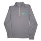 Mens Grey Under Armour Active Sports Running Quarter Zip Jumper