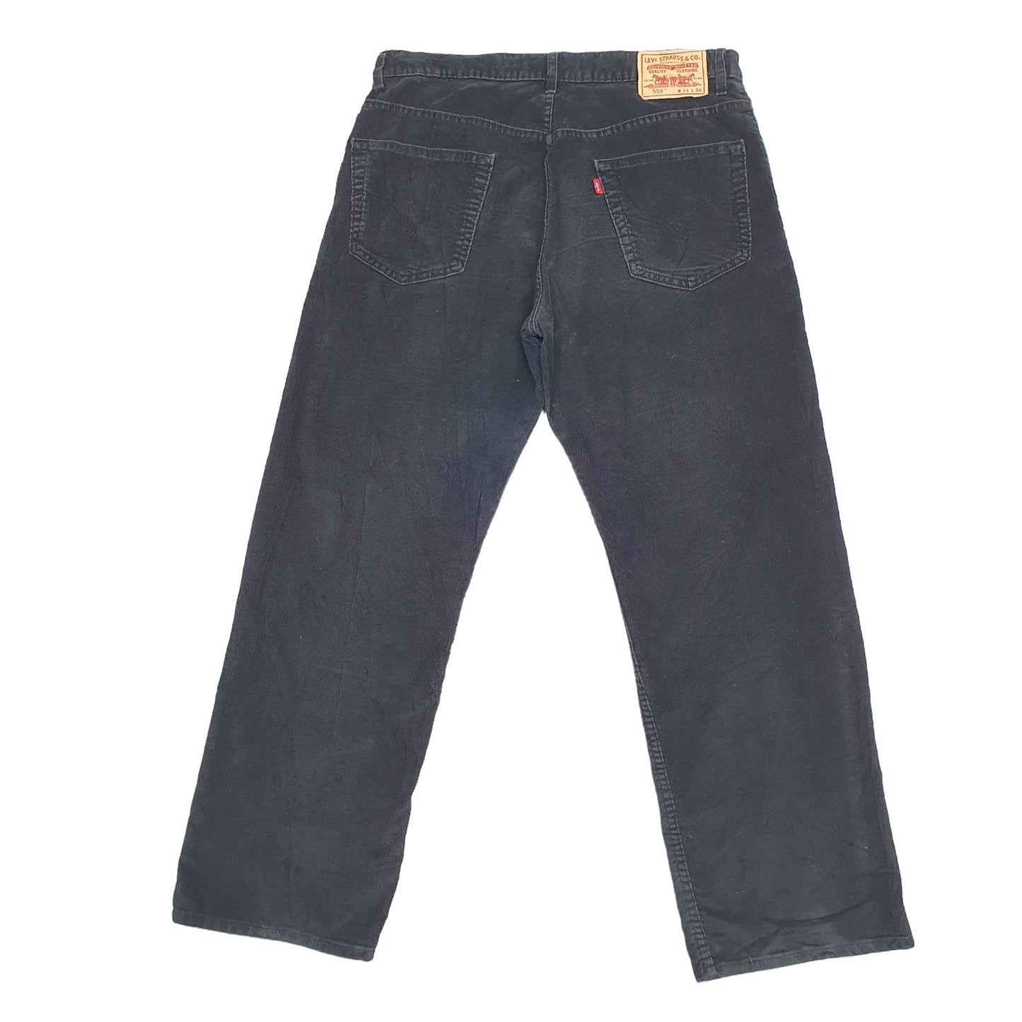 Mens Black Levis  559 JeansW34 L30