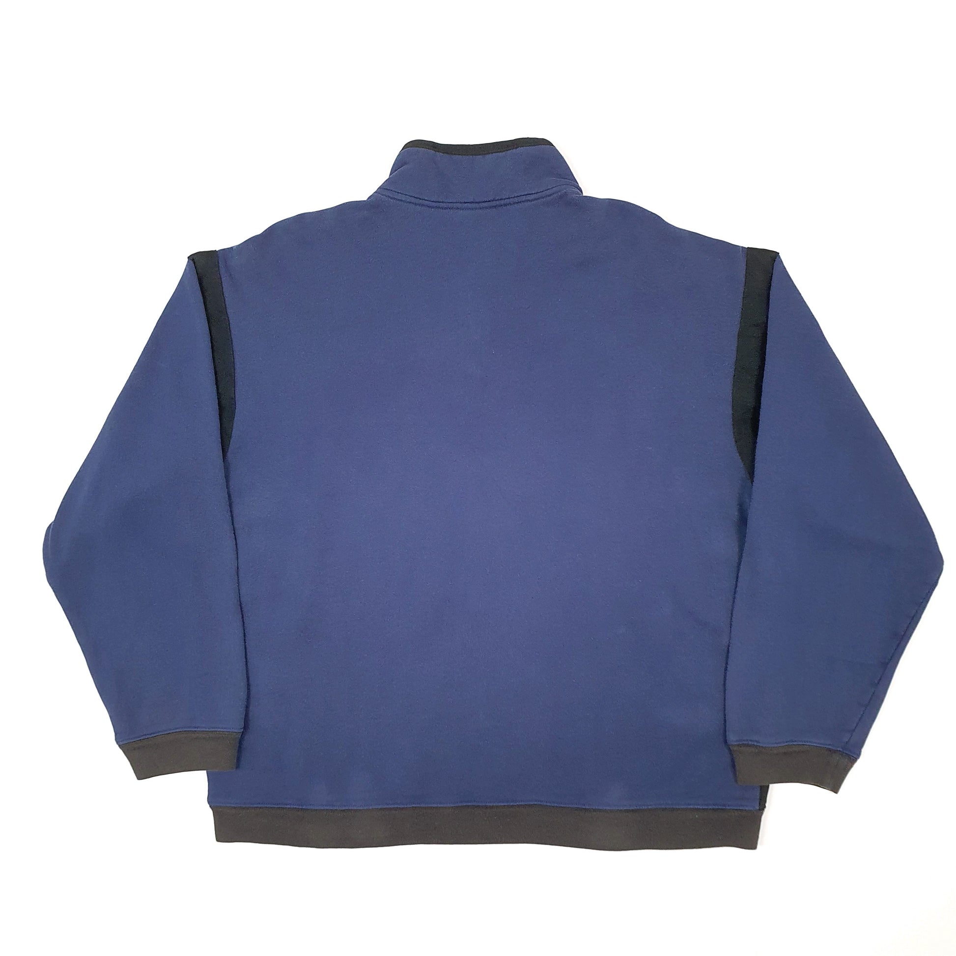 Mens Navy Nike Team Vintage Quarter Zip Jumper