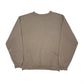 Mens Khaki Carhartt Spellout Workwear Crewneck Jumper