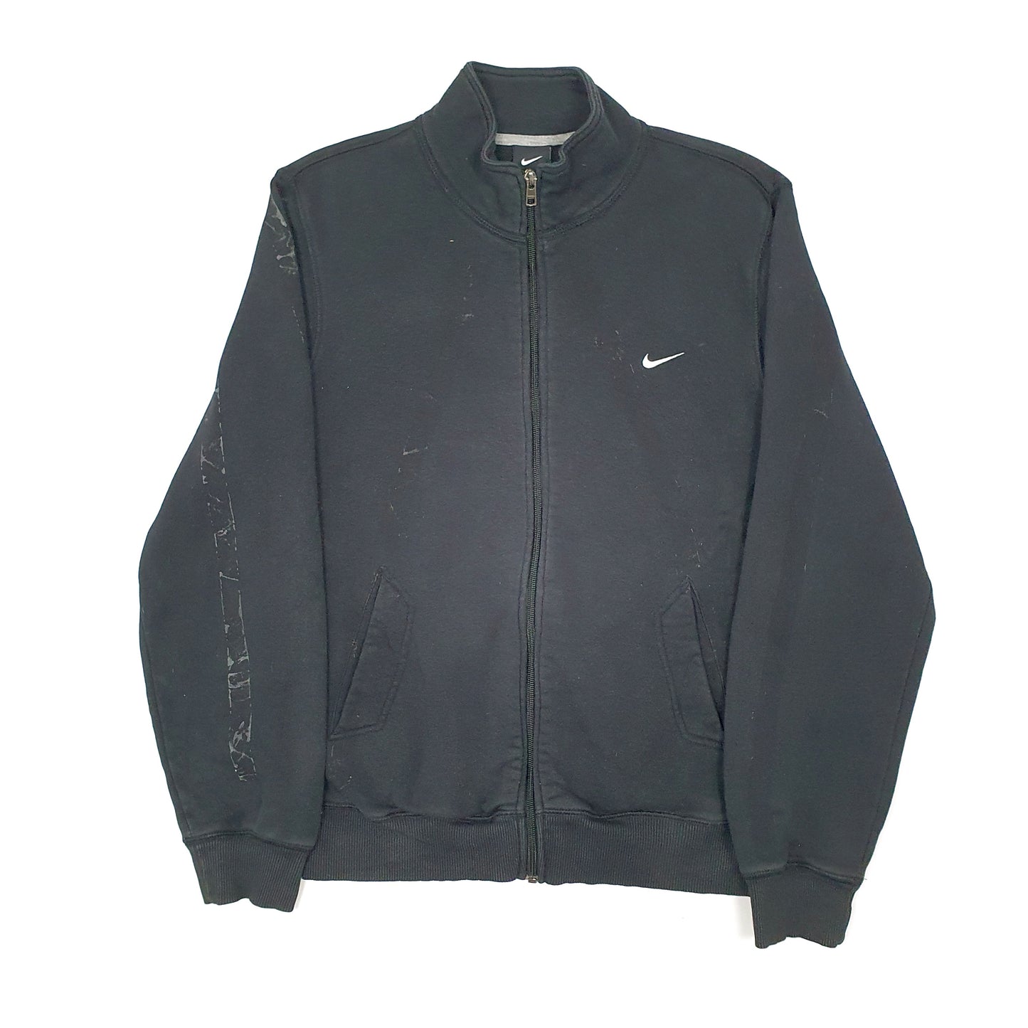 Mens Black Nike  Full Zip Jumper