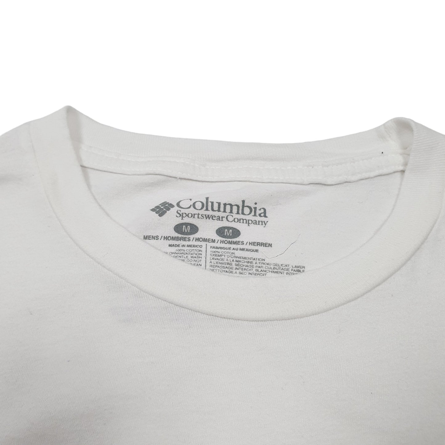 Mens White Columbia Sportswear Grand Canyon National Park Short Sleeve T Shirt